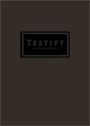 TESTIFY - CHARCOAL COVER STOCK