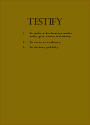 TESTIFY - Walking On L.I.